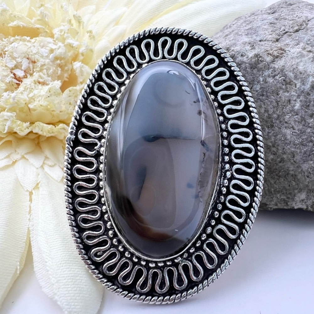 BOTSWANA AGATE RING